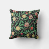 ウィリアム・モリス・フォーフルーツ クッション (裏面)