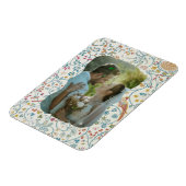 ウィリアム・モリス – フクロウとベリー壁紙 マグネット (左側)