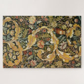 ウィリアム・モリス・フクロウ・アン・アカンサス ジグソーパズル (横)