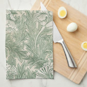 ウィリアム・モリス・フラワーパターン キッチンタオル (四つ折り)