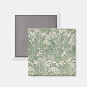 ウィリアム・モリス・フラワーパターン マグネット (正面/裏面)