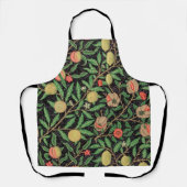 ウィリアム・モリス・フルーツパターンヴィンテージ エプロン (正面)
