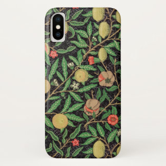 ウィリアム・モリス フルーツ柄 ビンテージ iPhone X ケース