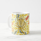 ウィリアム・モリス・フローラフローラ壁紙パターン マグカップ (正面左)