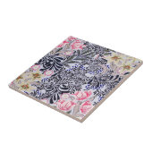 ウィリアム・モリス・フローラル・パターン タイル (側面)