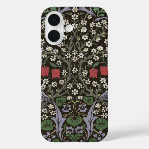 ウィリアム・モリス ブラックソーン タペストリー 花柄 iPhone 16ケース