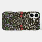 ウィリアム・モリス ブラックソーン タペストリー 花柄 Case-Mate iPhoneケース (裏面 (横))