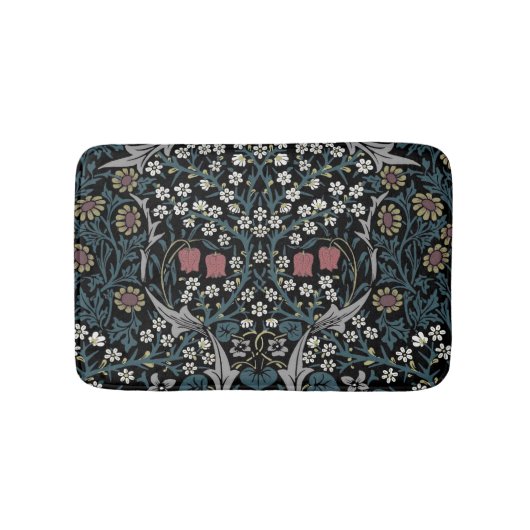 ウィリアム・モリス・ブラックソーン バスマット (正面)