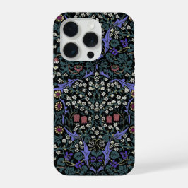 ウィリアム・モリス ブラックソーン ビクトリアン壁紙 iPhone 15 PROケース