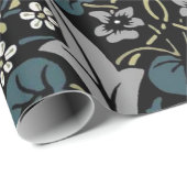 ウィリアム・モリス・ブラックソーン ラッピングペーパー (ロールコーナー)