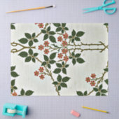 ウィリアム・モリス・ブラックベリーの模様。 薄葉紙 (クラフト)