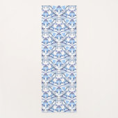 ウィリアム・モリス・ブルージェイ・ボタニカル・ペリカラー2022 ヨガマット (正面)