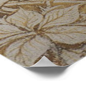 ウィリアム・モリス・ブルーベル植物学 ポスター (角)