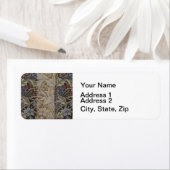 ウィリアム・モリス・ブルーベル植物学 ラベル (インサイチュ)