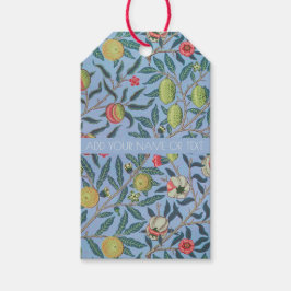 ウィリアム・モリス・ブルー「ザクロ」のギフトタグ ギフトタグ