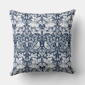 ウィリアム・モリス・ブレア・ラビットパターン クッション (裏面)