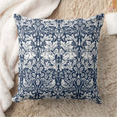 ウィリアム・モリス・ブレア・ラビットパターン クッション (ブランケット)