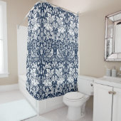 ウィリアム・モリス・ブレア・ラビットパターン シャワーカーテン (インサイチュ)