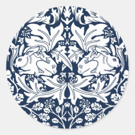 ウィリアム・モリス・ブレア・ラビットパターン ラウンドシール