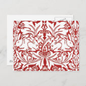 ウィリアム・モリス – ブレア・ラビット ポストカード (正面/裏面)