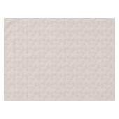 ウィリアム・モリス・ベージュ・ラークスパー・パターン テーブルクロス (正面(横))