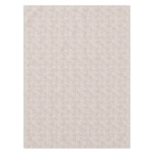 ウィリアム・モリス・ベージュ・ラークスパー・パターン テーブルクロス (正面)