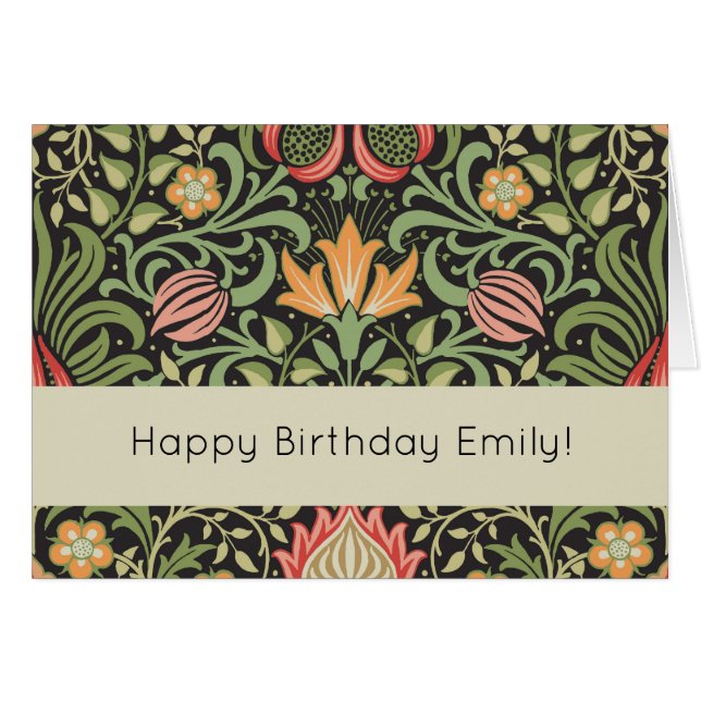 ウィリアム・モリス・ペルシアフローラアンティーク (正面横)