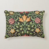 ウィリアム・モリス・ペルシアフローラアンティーク アクセントクッション (正面)