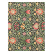 ウィリアム・モリス・ペルシアフローラアンティーク テーブルクロス (正面)