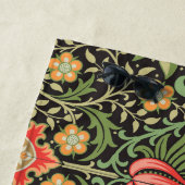 ウィリアム・モリス・ペルシアフローラアンティーク ビーチタオル (インサイチュ)