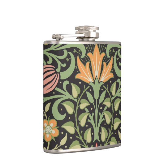 ウィリアム・モリス・ペルシアフローラアンティーク フラスク (右)