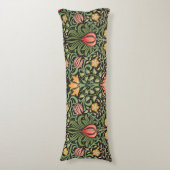 ウィリアム・モリス・ペルシアフローラアンティーク ボディピロー (正面縦)