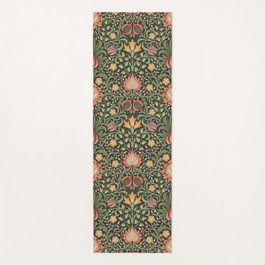 ウィリアム・モリス・ペルシアフローラアンティーク ヨガマット (正面)