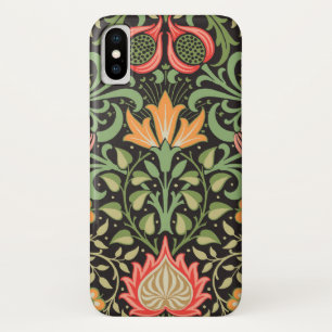 ウィリアム・モリス・ペルシアフローラアンティーク iPhone X ケース
