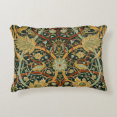 ウィリアム・モリス・ペルシャオリエンタル・カーペットアート アクセントクッション (正面)