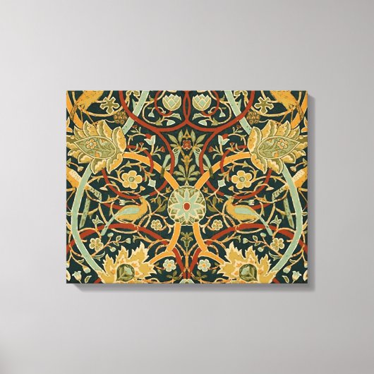 ウィリアム・モリス・ペルシャオリエンタル・カーペットアート キャンバスプリント (正面)
