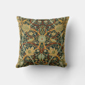 ウィリアム・モリス・ペルシャオリエンタル・カーペットアート クッション (裏面)