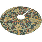 ウィリアム・モリス・ペルシャオリエンタル・カーペットアート ブラッシュドポリエステルツリースカート (アングル)