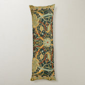 ウィリアム・モリス・ペルシャオリエンタル・カーペットアート ボディピロー (裏面 (縦))