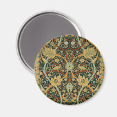 ウィリアム・モリス・ペルシャオリエンタル・カーペットアート マグネット (正面/裏面)