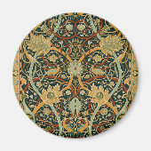 ウィリアム・モリス・ペルシャオリエンタル・カーペットアート マグネット (正面)