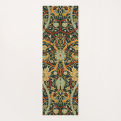 ウィリアム・モリス・ペルシャオリエンタル・カーペットアート ヨガマット (裏面)