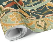 ウィリアム・モリス・ペルシャオリエンタル・カーペットアート ラッピングペーパー (ロールコーナー)