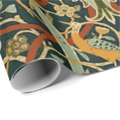 ウィリアム・モリス・ペルシャオリエンタル・カーペットアート ラッピングペーパー (ロールコーナー)