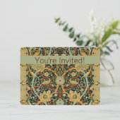 ウィリアム・モリス・ペルシャオリエンタル・カーペットアート 招待状 (スタンド正面)