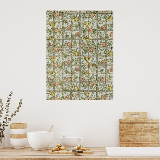 ウィリアム・モリス ポスター (キッチン)