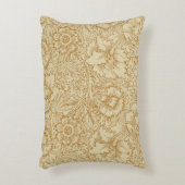 ウィリアム・モリス・ポピーフローラ壁紙 アクセントクッション (正面(垂直))