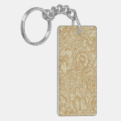 ウィリアム・モリス・ポピーフローラ壁紙 キーホルダー (正面左)