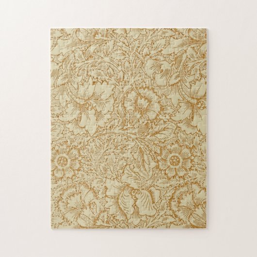 ウィリアム・モリス・ポピーフローラ壁紙 ジグソーパズル (縦)