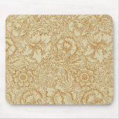 ウィリアム・モリス・ポピーフローラ壁紙 マウスパッド (正面)